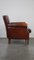 Sheep Leather Armchair with Decorative Nails 3