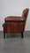 Fauteuil Vintage en Cuir de Mouton 6