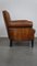 Vintage Sheep Leather Armchair, Image 4