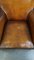 Vintage Sheep Leather Armchair, Image 7