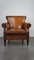 Vintage Sheep Leather Armchair 3