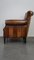 Vintage Sheep Leather Armchair 6