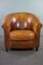 Fauteuil Club en Cuir de Mouton 1