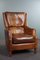 Vintage Sheepskin High Back Armchair, Image 2