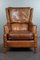 Vintage Sheepskin High Back Armchair, Image 3