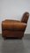Art Deco Sheep Leather Armchair 6