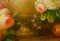 Artista olandese, Natura morta con spray floreale, Dipinto ad olio, Incorniciato, Immagine 10