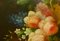 Artiste Hollandais, Nature Morte avec Spray Floral, Peinture à l'Huile, Encadrée 9