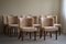 Danish Modern Dining Chairs in Oak and Lambswool by Kaj Gottlob, 1950s, Set of 6, Image 19