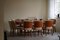 Danish Modern Dining Chairs in Oak and Lambswool by Kaj Gottlob, 1950s, Set of 6 3