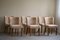 Danish Modern Dining Chairs in Oak and Lambswool by Kaj Gottlob, 1950s, Set of 6 12