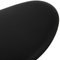 Corona Footstool in Black Leather by Erik Jørgensen, Image 4
