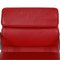 Ea-217 Office Chair in Red Leather by Charles Eames 5