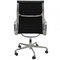 Ea-119 Office Chair in Black Leather by Charles Eames, 1990s, Image 3