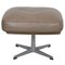 Oksen Sessel mit Fußhocker von Arne Jacobsen, 2er Set 21