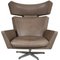 Fauteuil Oksen avec Repose-Pieds par Arne Jacobsen, Set de 2 3