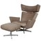 Oksen Lounge Chair with Footstool by Arne Jacobsen, Set of 2 1
