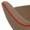 Egg Chair in Beige Fabric by Arne Jacobsen 7