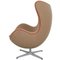 Egg Chair aus beigefarbenem Stoff von Arne Jacobsen 5