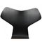 Silla Grandprix de fresno lacado en negro con patas de madera de Arne Jacobsen, Imagen 9