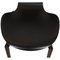 Grandprix Chair in Black Lacquered Ash with Wooden Legs by Arne Jacobsen, Image 14