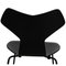 Grandprix Stuhl aus schwarz lackierter Esche von Arne Jacobsen 5