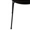 Silla Grandprix de fresno lacado en negro de Arne Jacobsen, Imagen 9