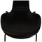 Chaise Grandprix en Frêne Laqué Noir par Arne Jacobsen 6