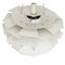 White Artichoke Ceiling Lamp by Poul Henningsen, 1990s, Image 12