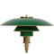 Green PH 3/2 Table Lamp by Poul Henningsen, 1990s 2