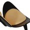 Black Shell Chair in Natural Leather by Hans Wegner, 2000s 9