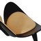 Black Shell Chair in Natural Leather by Hans Wegner, 2000s, Image 9