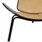 Black Shell Chair in Natural Leather by Hans Wegner, 2000s 6