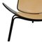 Black Shell Chair in Natural Leather by Hans Wegner, 2000s, Image 6