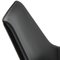 Chaise Scimitar en Cuir Noir par Fabricius and Kastholm, 1980s 6