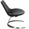 Scimitar Chair in Black Leather by Fabricius and Kastholm, 1980s, Image 2