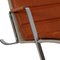 Grasshopper Lounge Chair in Cognac Leather by Fabricius and Kastholm 7