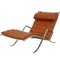 Grasshopper Lounge Chair in Cognac Leather by Fabricius and Kastholm 1