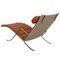 Fauteuil Grasshopper en Cuir Cognac par Fabricius and Kastholm 13