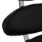 Corona Stuhl aus schwarzem Leder von Erik Jørgensen 11
