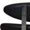 Corona Stuhl aus schwarzem Leder von Erik Jørgensen 16