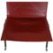 Pk-22 Chair in Red Aniline Leather by Poul Kjærholm, Image 6