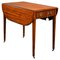 Mesa Pembroke George III de madera satinada, década de 1800, Imagen 1