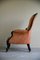 Vintage Victorian Upholstered Armchair 2