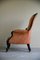 Vintage Victorian Upholstered Armchair, Image 2