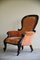 Vintage Victorian Upholstered Armchair 3