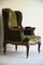 Oak Upholstered Armchairs, Set of 2 3