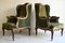 Oak Upholstered Armchairs, Set of 2, Image 5