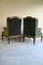 Oak Upholstered Armchairs, Set of 2, Image 8