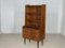 Braunes Vintage Teak Regal 7